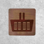 Signalétique en Bois - Espace de Shopping
