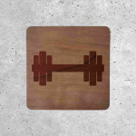 Wooden Fitness Sign - Gym Indicator