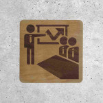 Signalétique en Bois - Espace de Conférence