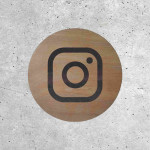 Signalétique Bois - Réseaux Sociaux Instagram