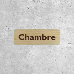 Wooden Bedroom Sign