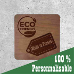 Customizable Square Wooden Signage