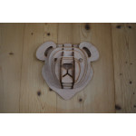 Ourson en bois 33cm made in France
