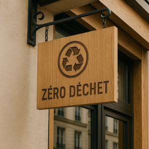Wooden Signs for Zero-Waste Shops: Visual Consistency and Strong Values