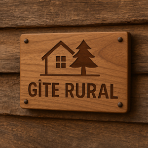 Signalétique bois pour gîtes ruraux : authenticité et écologie au service de l’accueil