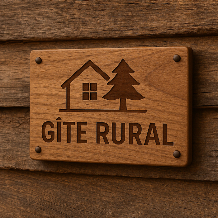 Signalétique bois pour gîtes ruraux : authenticité et écologie au service de l’accueil